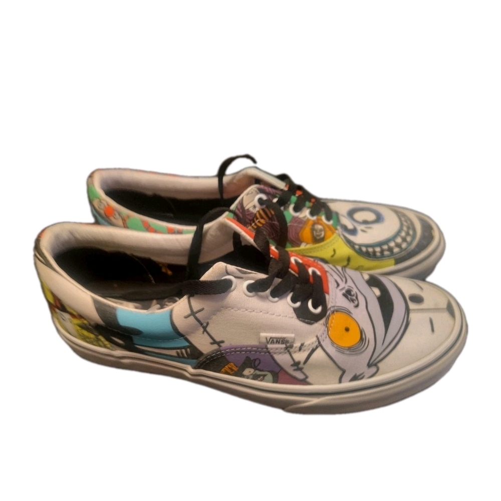 VANS The Nightmare Before Christmas Shoes Halloween Town Era Men's Size 10.5 - Picture 2 of 5